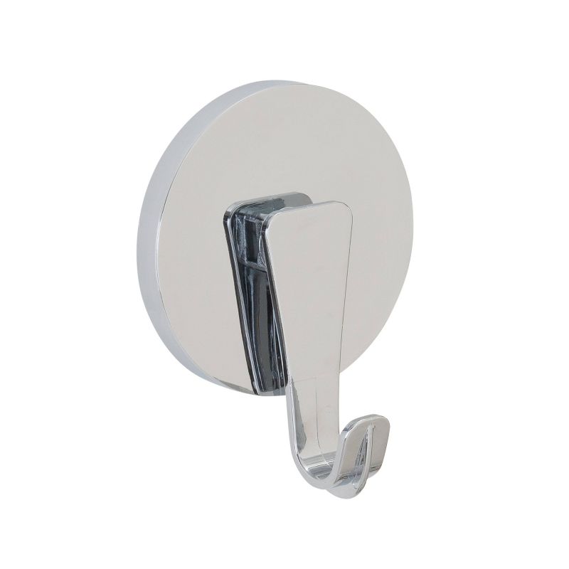 2pk Power Lock Suction Small Hook Chrome - Bath Bliss