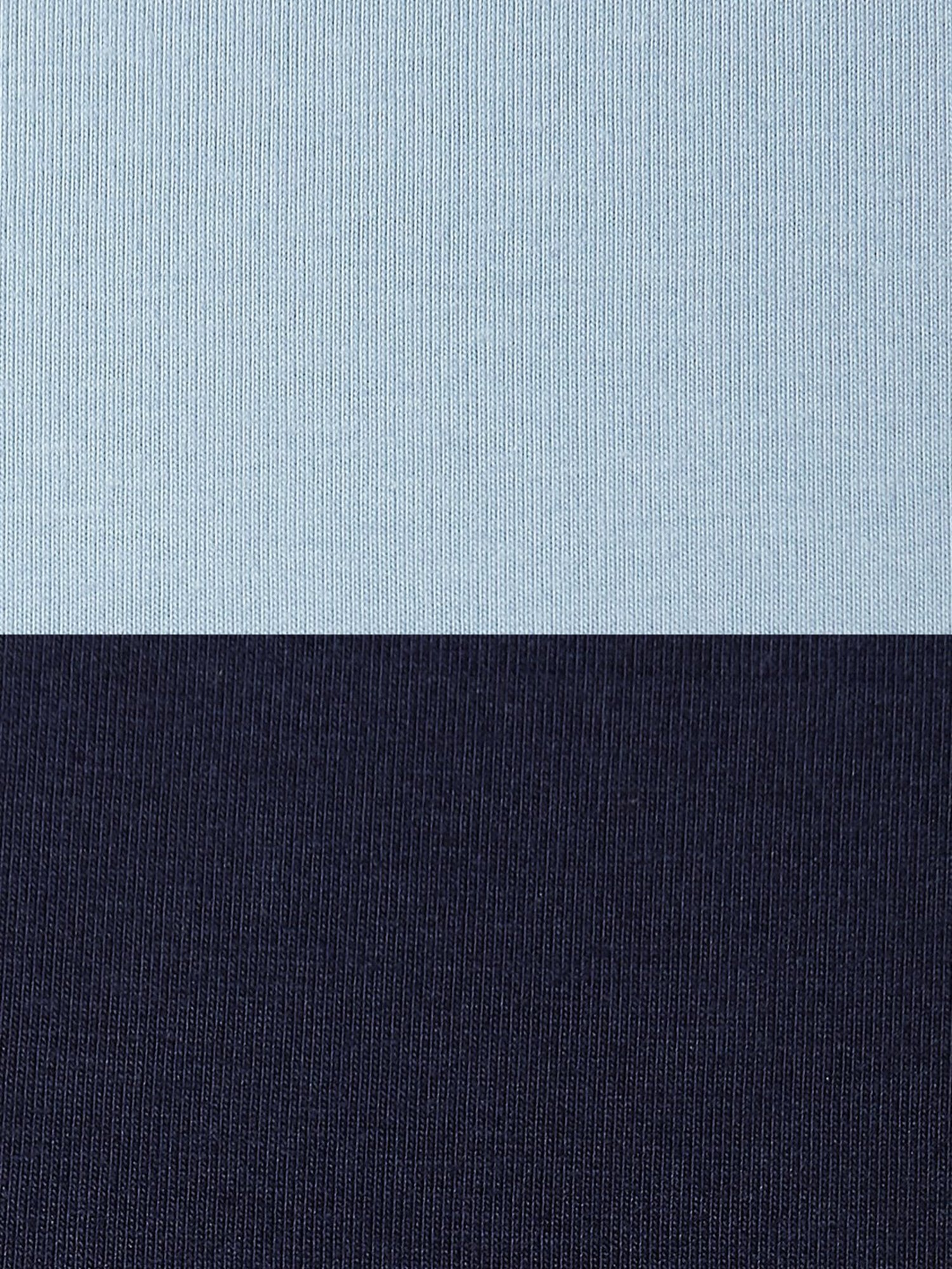 Dreamz by Pantaloons Sky Blue & Navy Cotton Camisoles - Pack Of 2