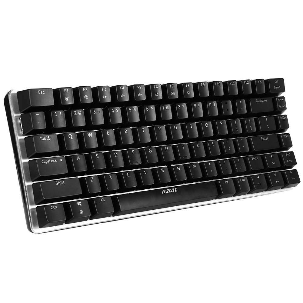 Ajazz AK33 Blue Switch Backlight Mechaincal Gaming Keyboard 82 Keys