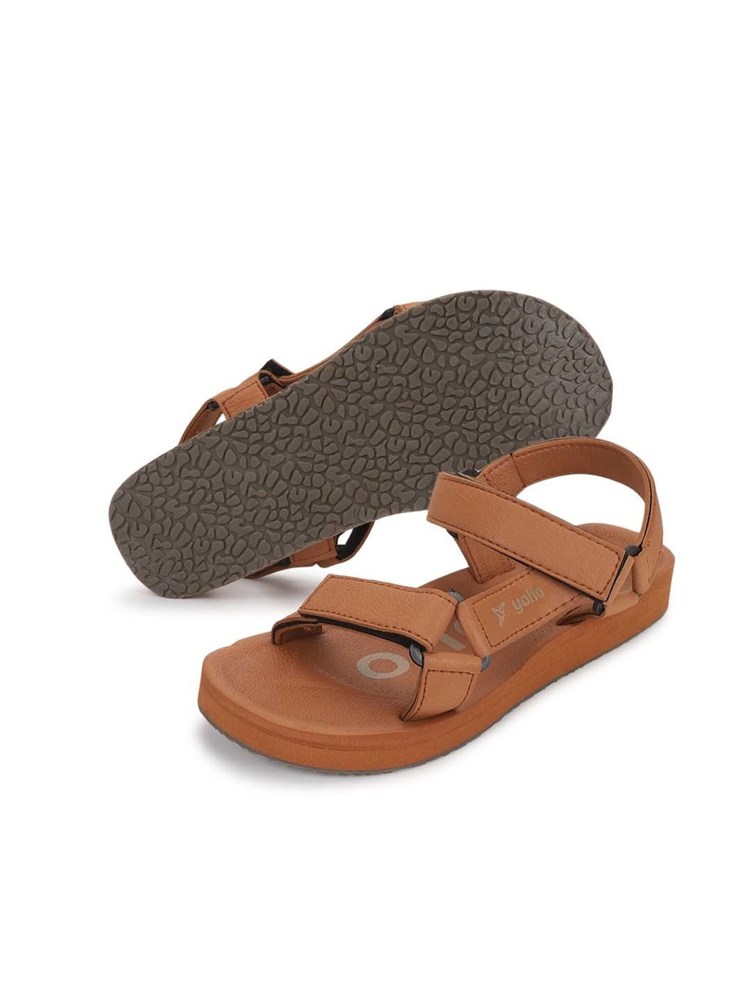 Yoho Women's Tan Floater Sandals