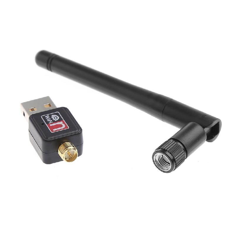 1 pcs 802.11n/g/b 150Mbps USB2.0 Network LAN Card WiFi Wireless Adapter With Antenna