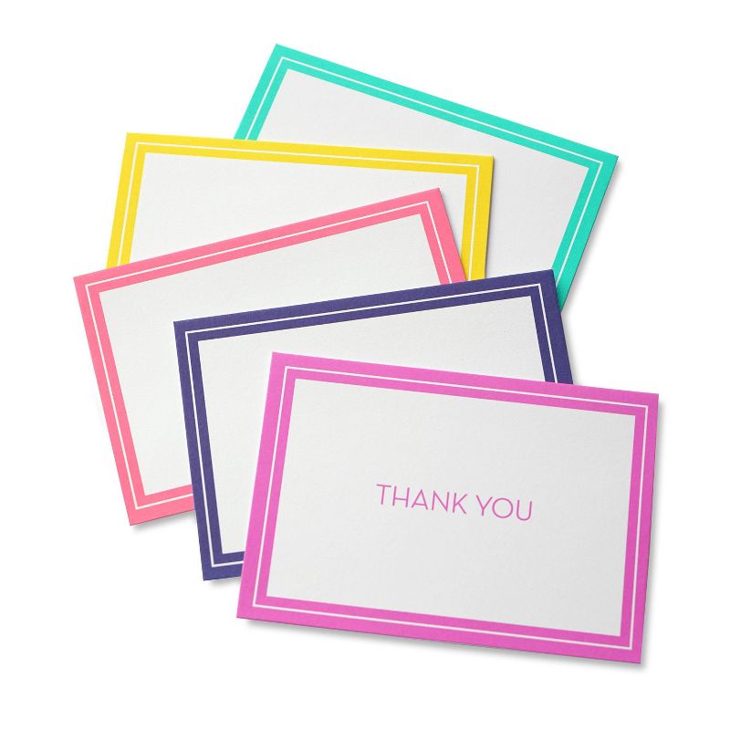 50ct Solid "Thank You" Note Cards