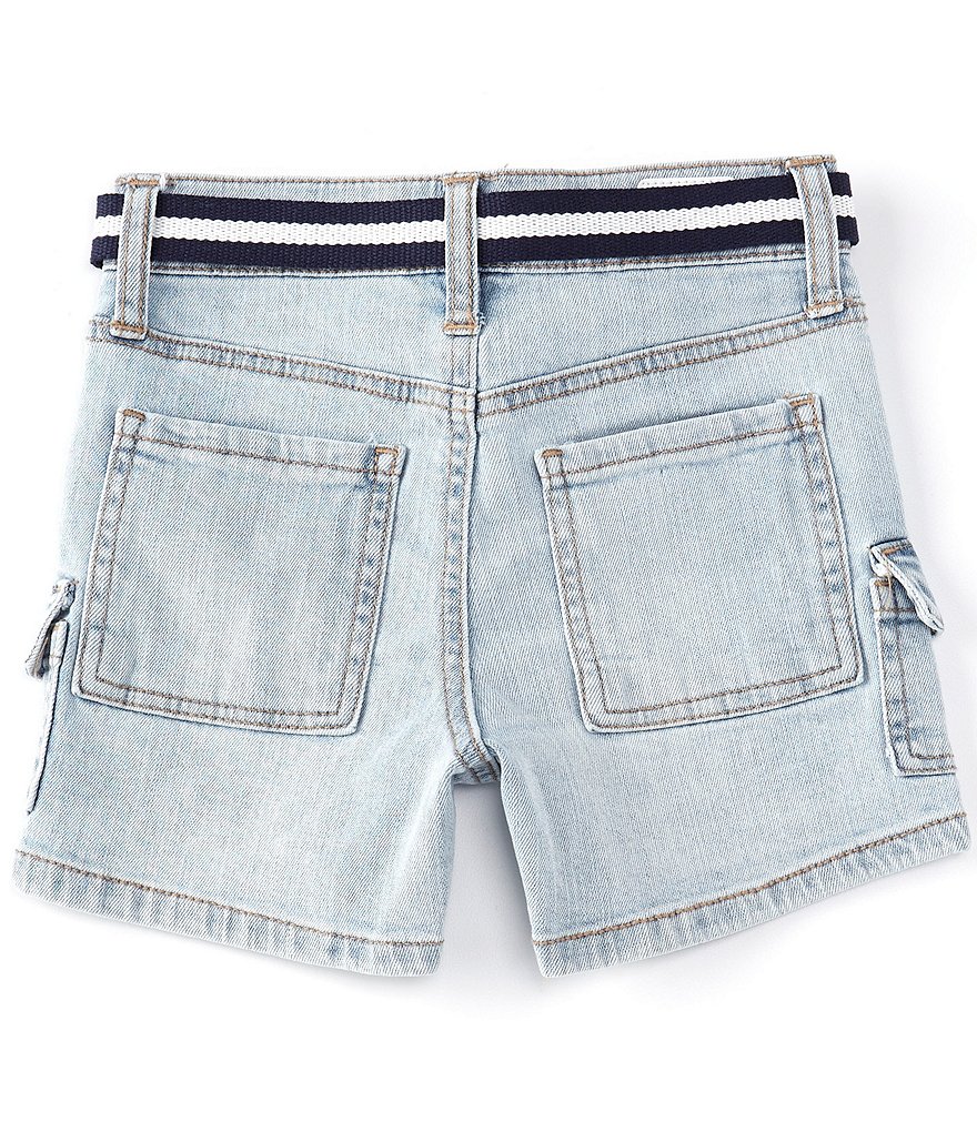 Angie Big Girls 7-14 Smocked Tie-Dye Shorts