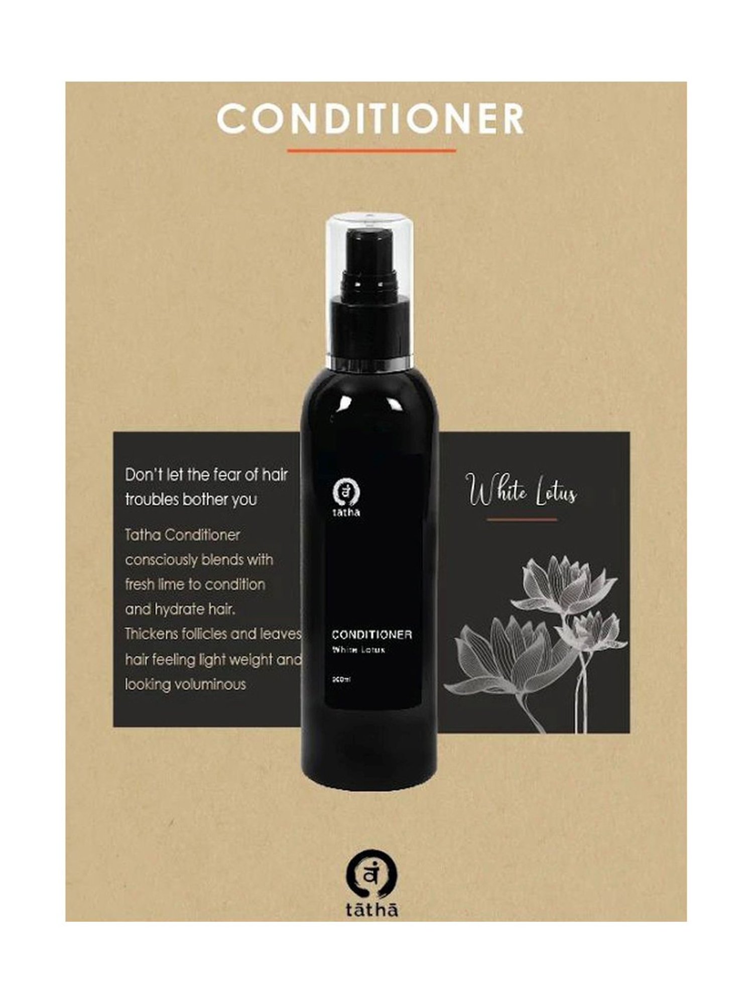 Tatha White Lotus Conditioner - 200 ml