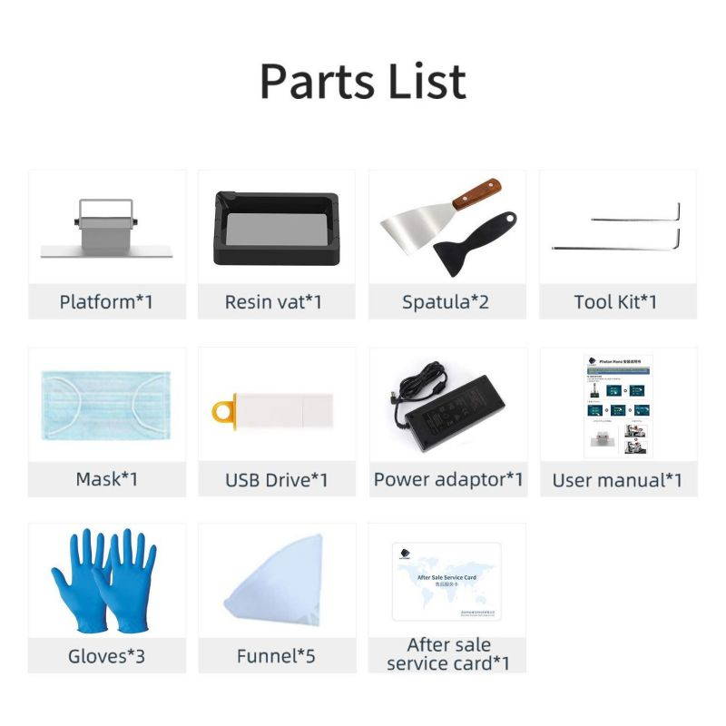 3D Printer, UV LCD Resin Printer with 2K Screen & Open lid Detection, Dual Z-axis Linear Rail, Printing Size130x82x165mm for 405nm Resin