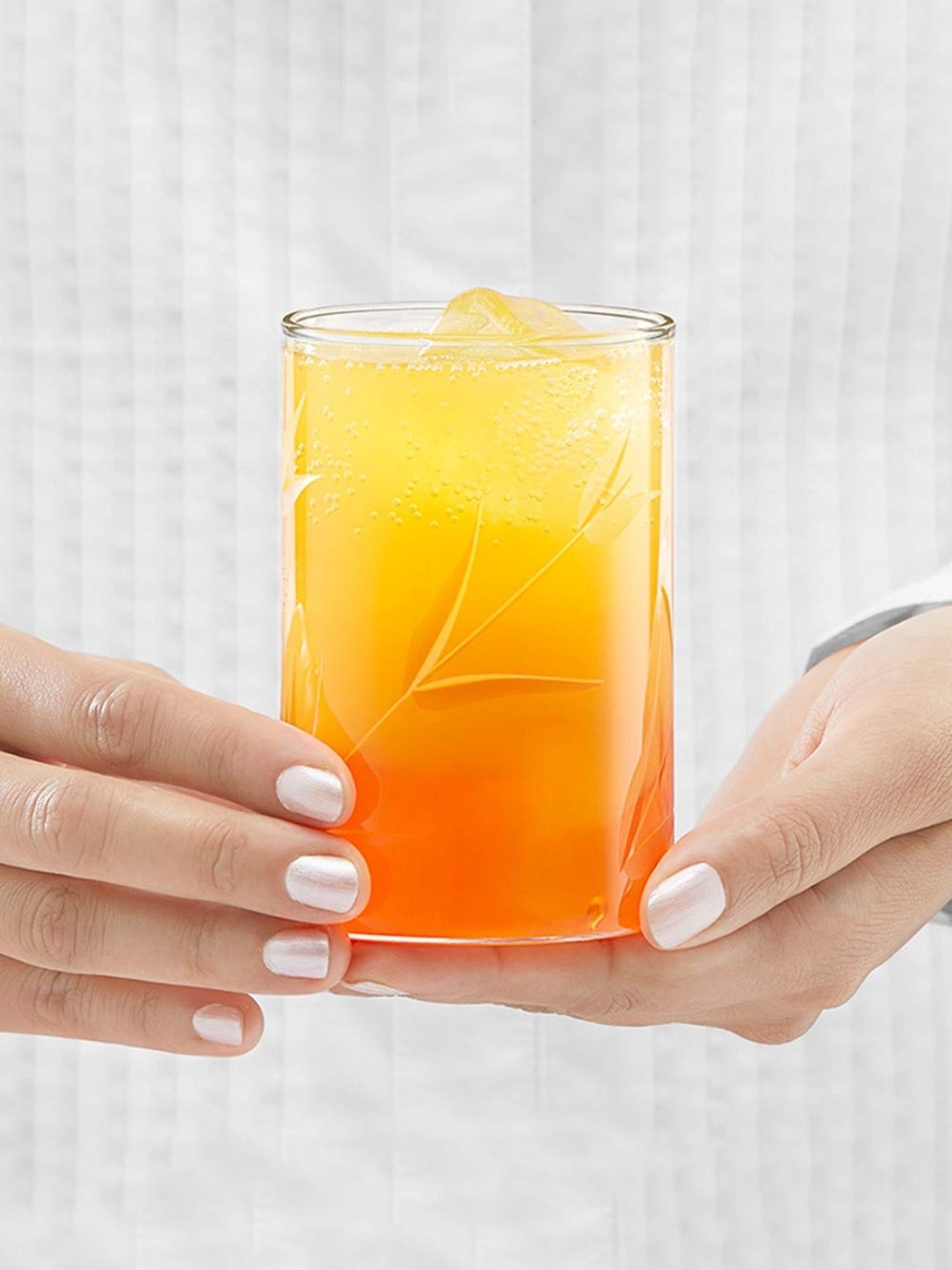 Borosil Transparent Glass Everyday Glasses - Set of 6 (295ml)