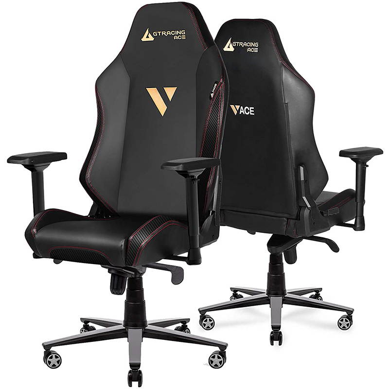 GTRACING Premium Gaming Chair Big and Tall 350lb, Ergonomic Computer Chair with Recliner, Swivel, Tilt, 4D Armrests, High Backrest, Rocker Seat Height Adjustment Mechanisms