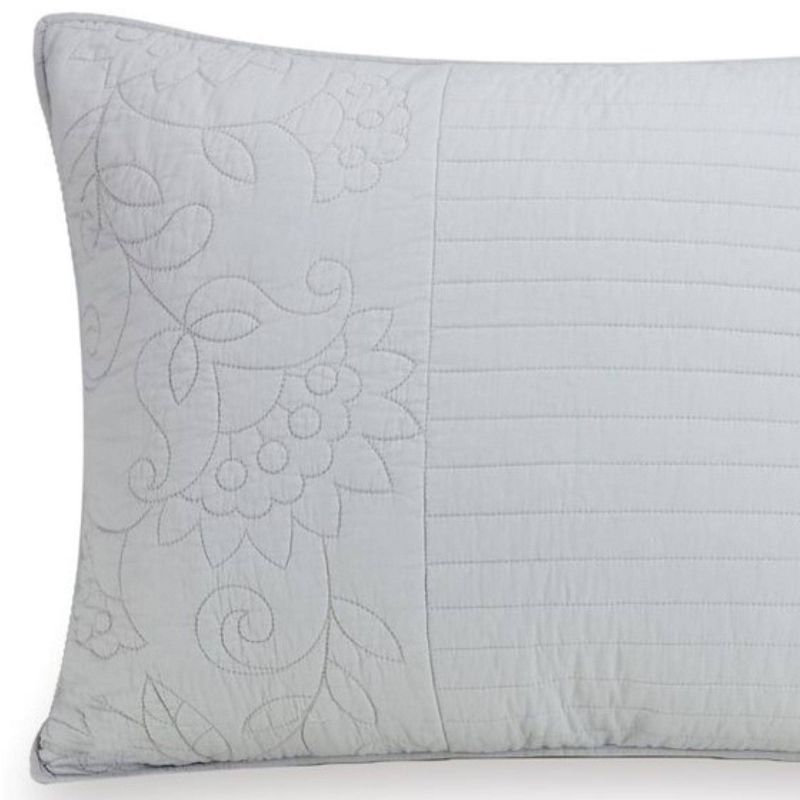 Standard Laos Lily Pillow Sham Gray - Vera Bradley