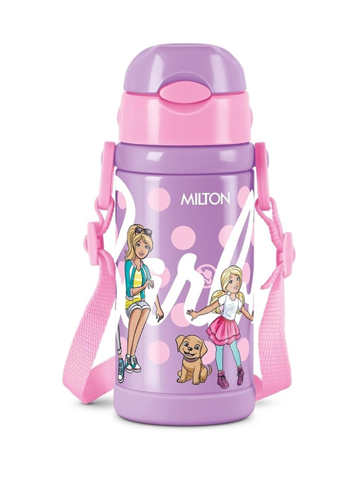 Milton Purple Stainless Steel Vacuum Insulated Water Bottle 350 ml