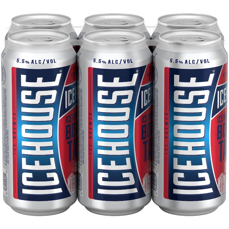 Icehouse Ice Lager Beer - 6pk/16 fl oz Cans