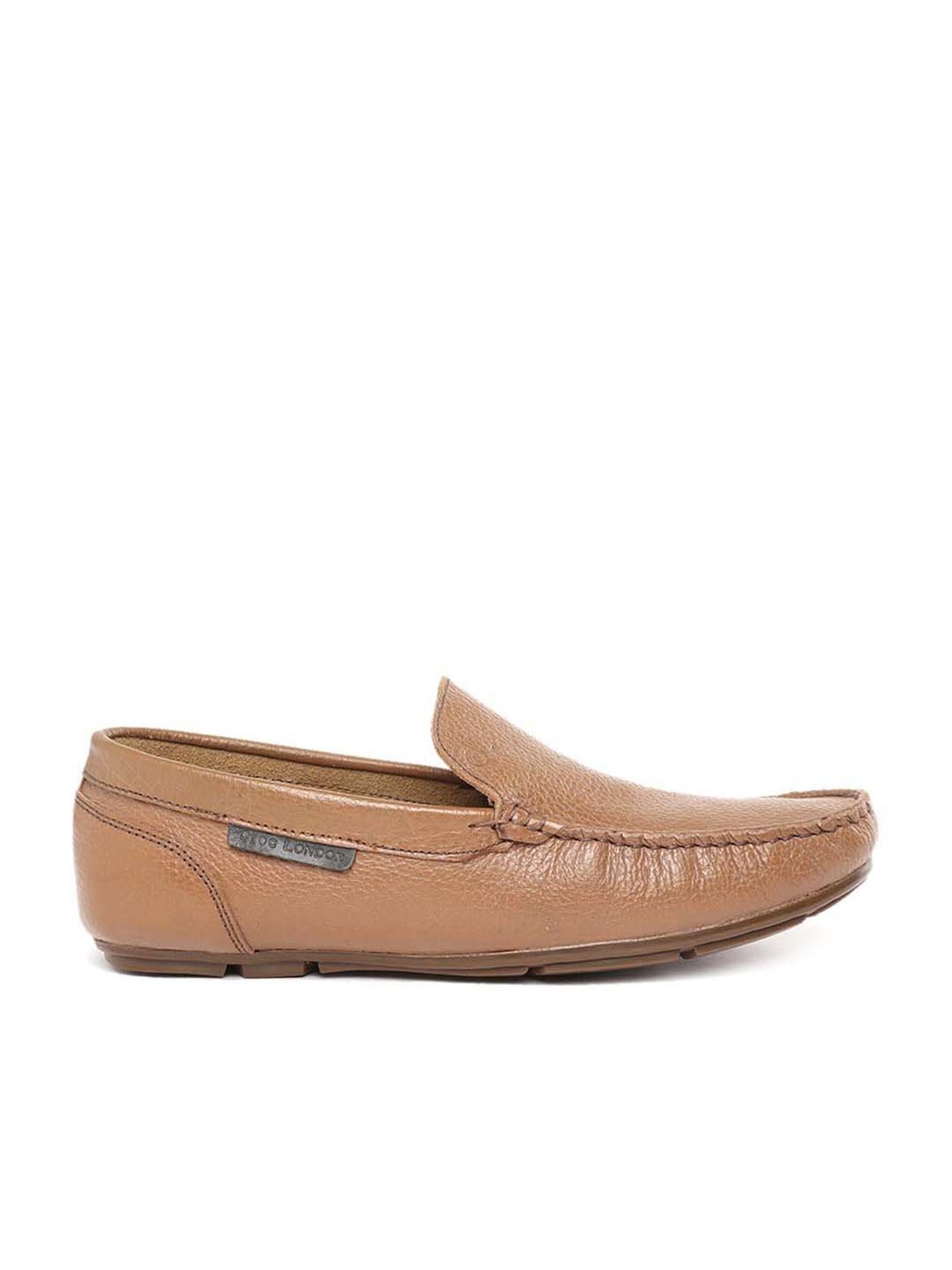 Clog London Men's Tan Casual Loafers