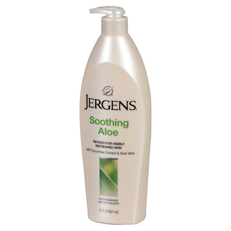 Jergens Soothing Aloe Refreshing Moisturizer Lotion 21oz 