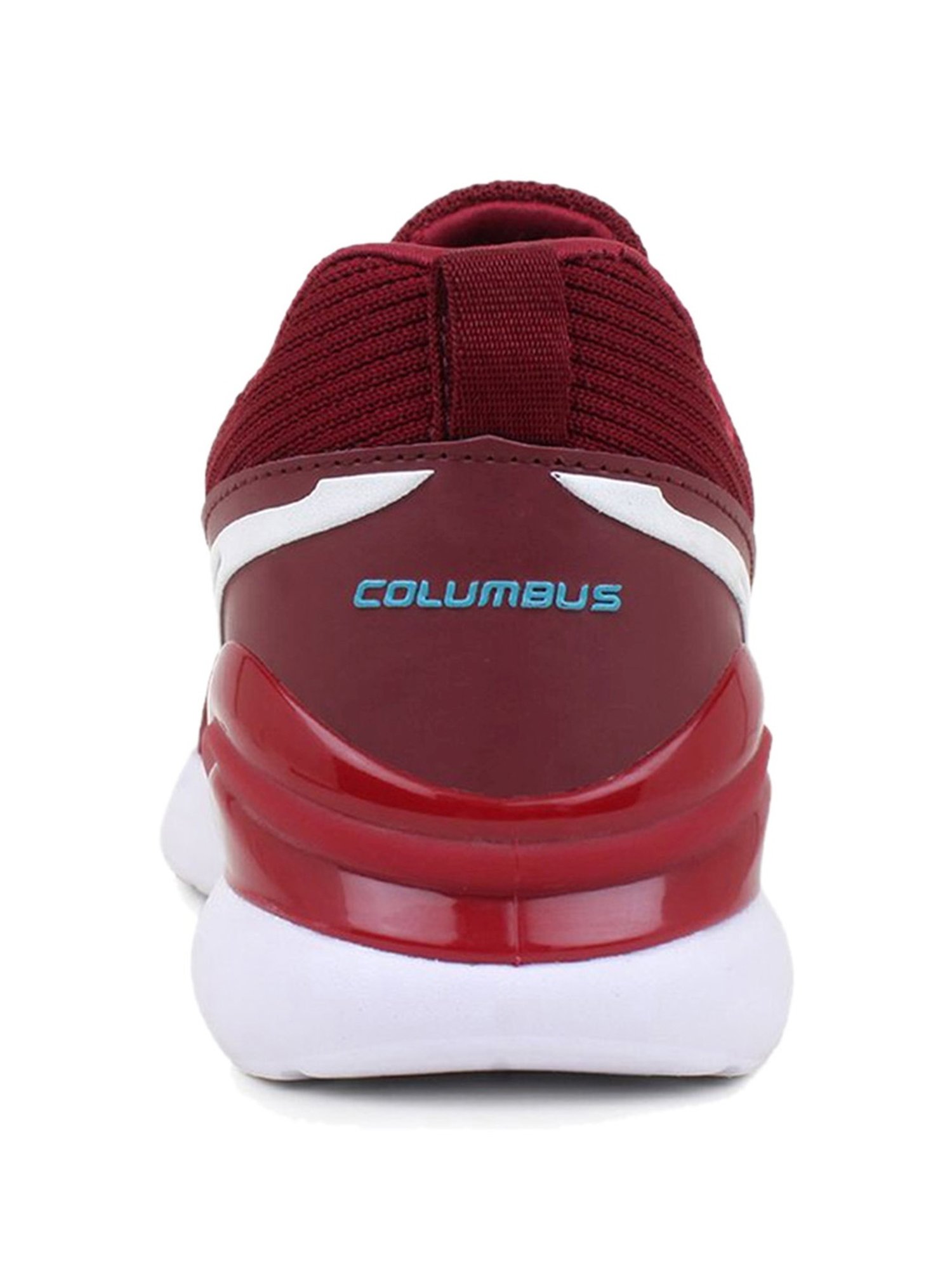 Columbus Men's Maroon Running Shoes