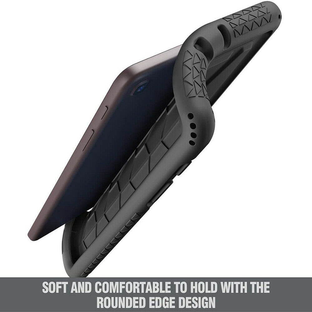 Galaxy Tab A 8.4 2020 Tablet Silicone Case Shockproof Kids Friendly Cover Black