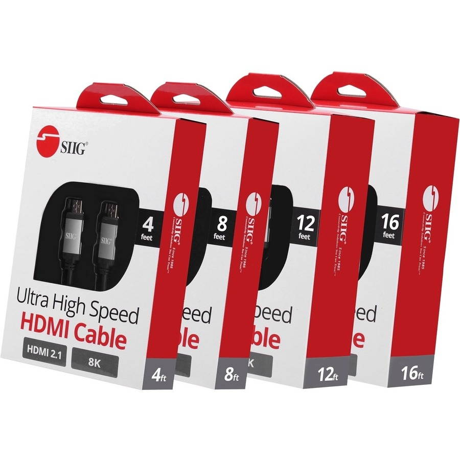 SIIG 16' 4K High Speed HDMI Cable 18GBPS Bandwidth