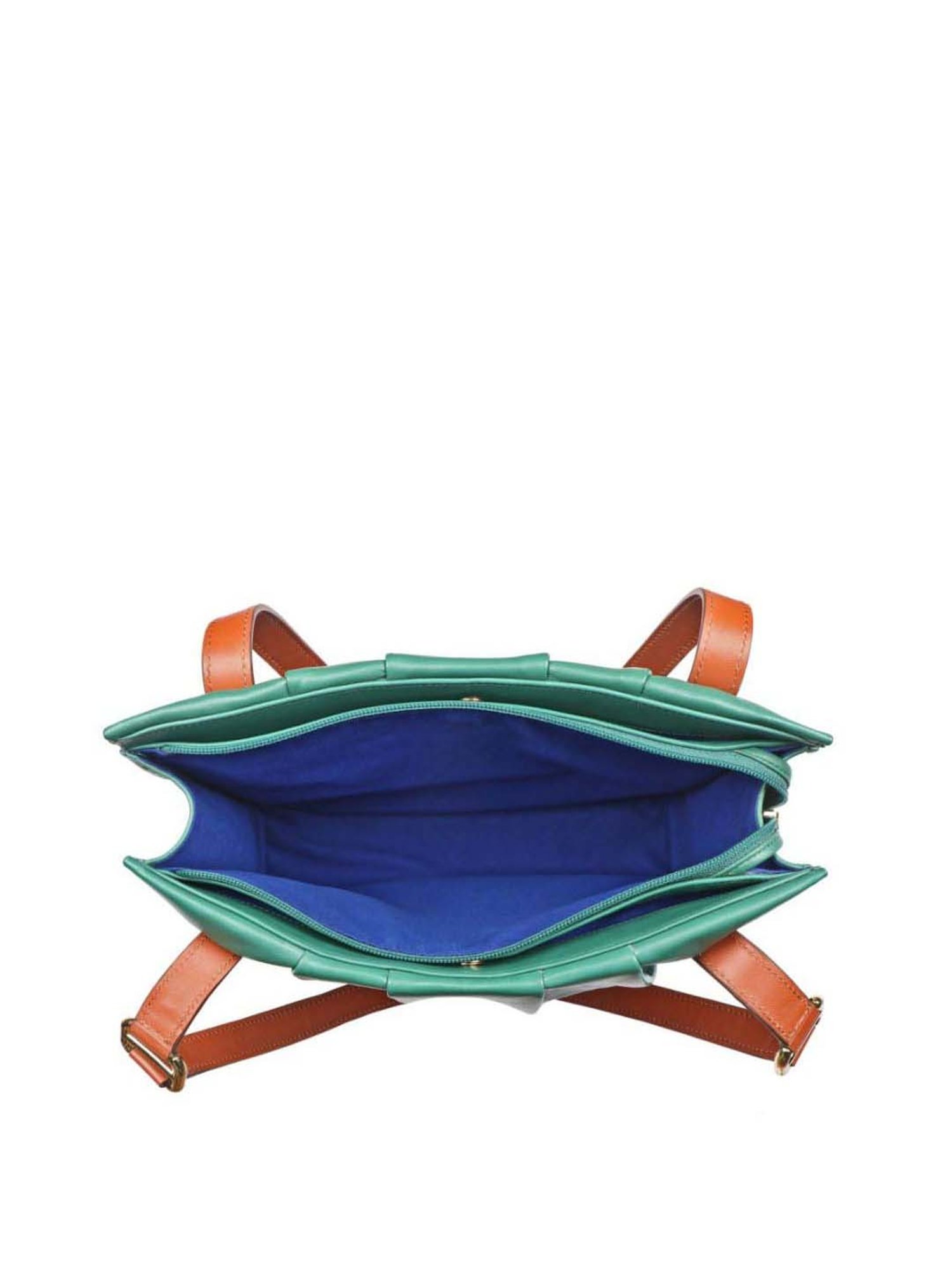 Hidesign Malasana Green Solid Medium Shoulder Handbag