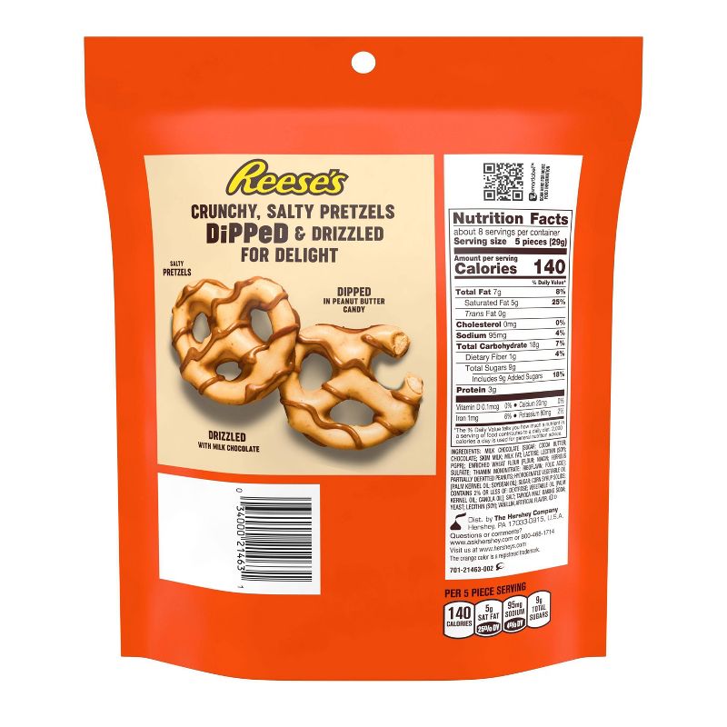 Reese's Dipped Pretzels - 8.5oz