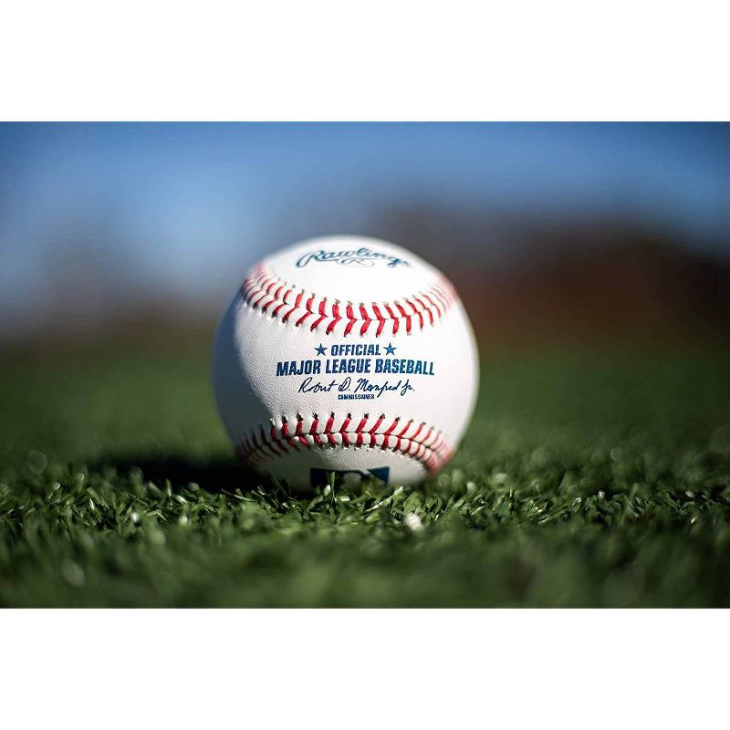 Rawlings MLB Official League Baseball with Case and Stand