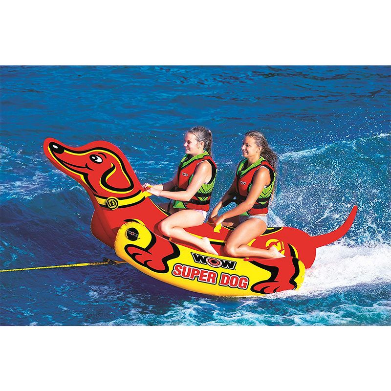 Airhead Boat 2 Section Tube 50-60 Foot Tow Rope for 4 Rider Towables | AHTR-42
