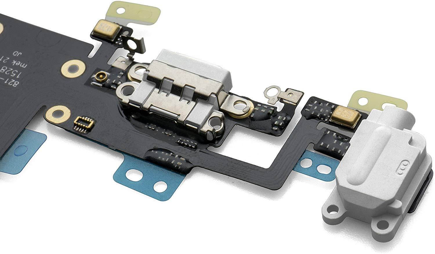 Replacement Part for Apple iPhone 6S Plus Charging Port Flex Cable Ribbon - White