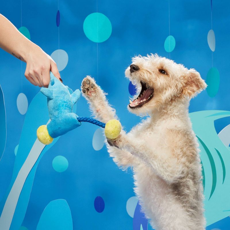 BARK Hammerhead Shark Dog Toy - Hammerin' Hank the Shark