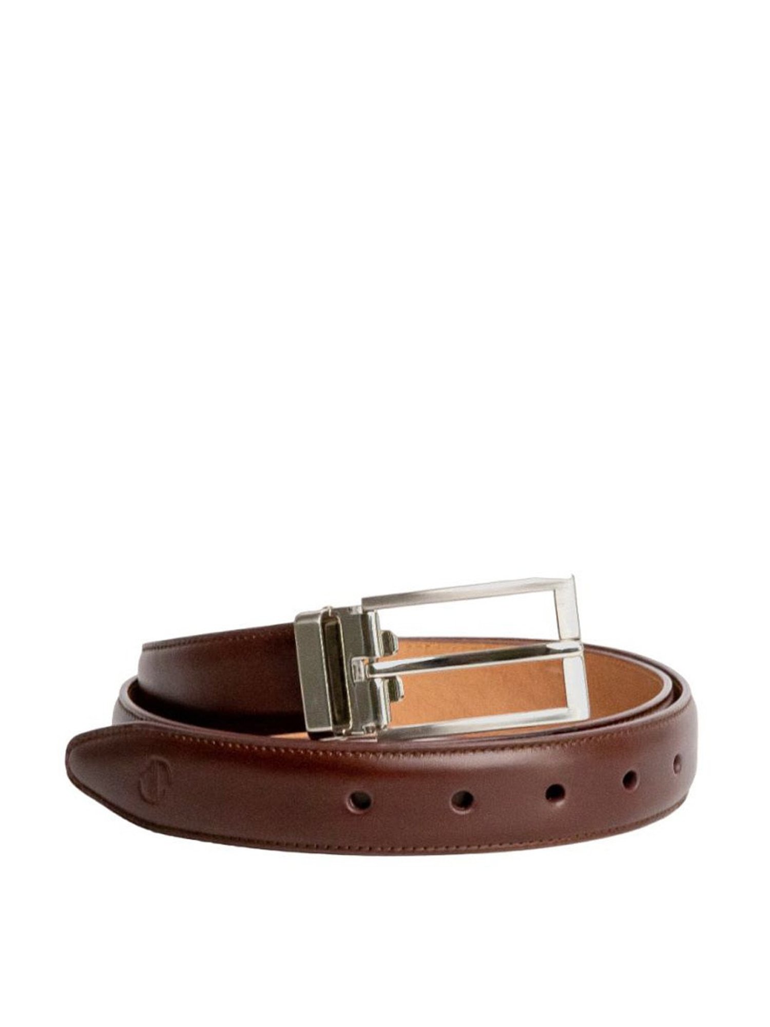 James Aston Fernando Imperial Australian Nut Leather Solid Waist Belt