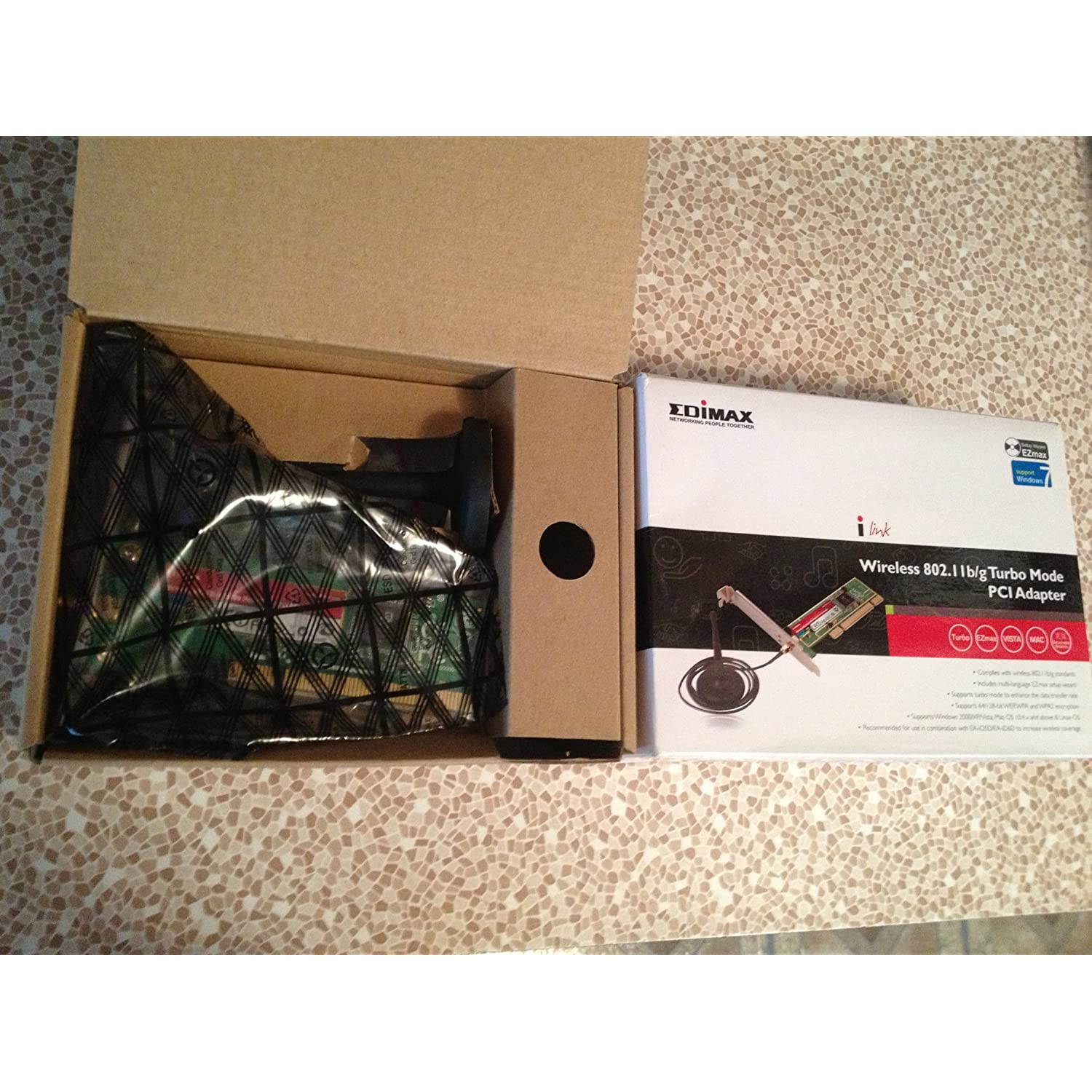 Edimax EW-7128G Wireless 802.11b/g Turbo Mode PCI Adapter