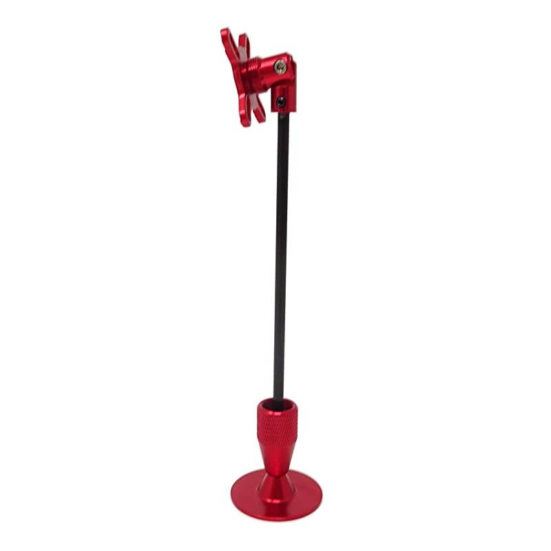 CNC Aluminum GPS Folding Antenna Base Mount Holder Bracket for DJI Quadcopter Multicopter Red