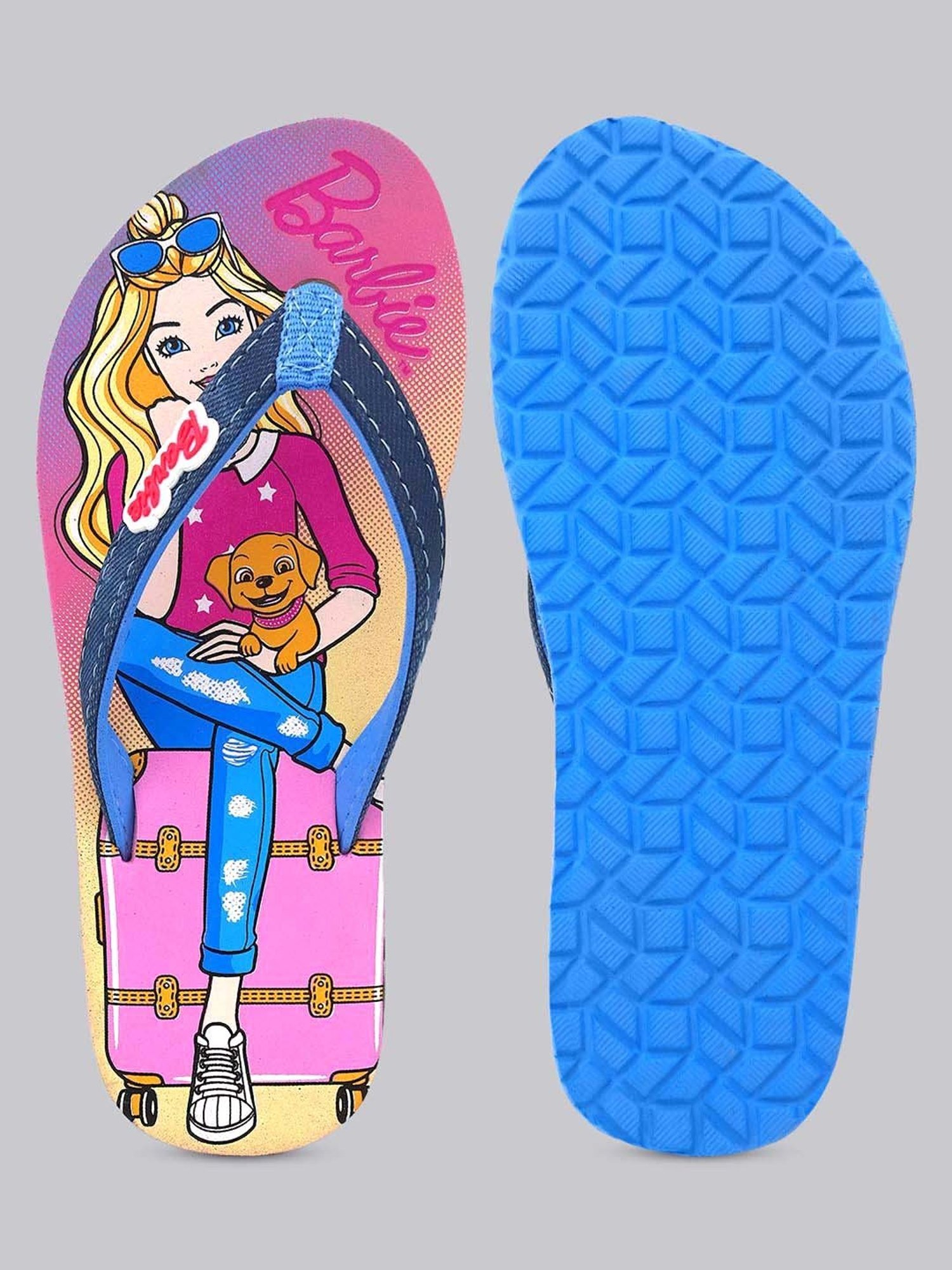 Passion Petals Kids Pink Sling Back Clogs