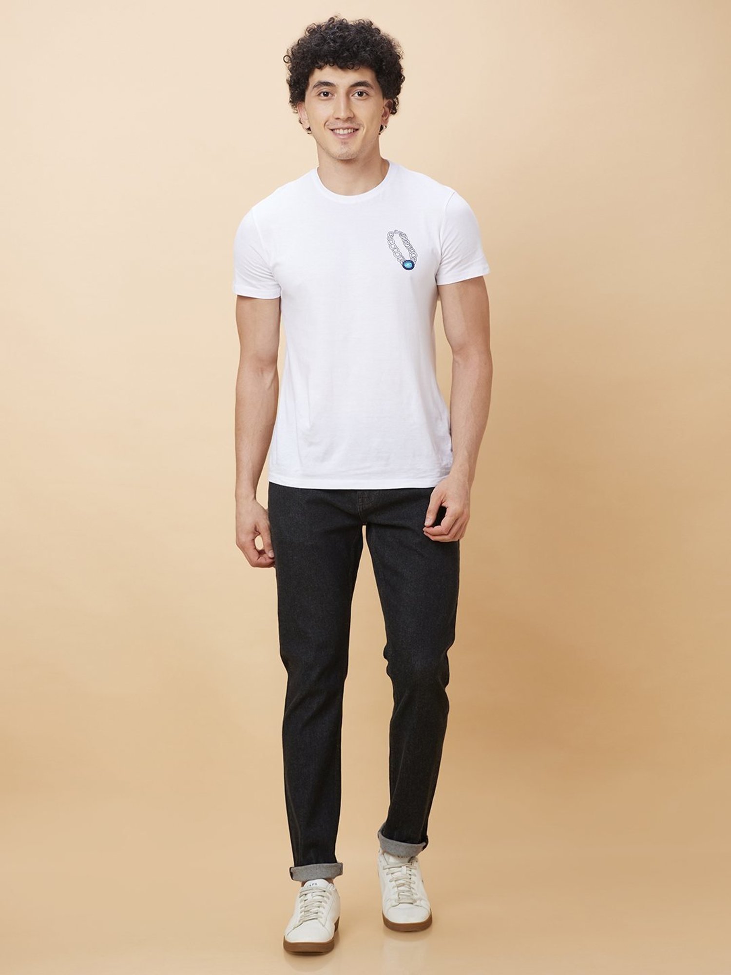 Being Human Black Slim Fit Jeans