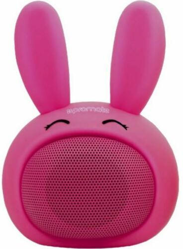 Compact iCute Bluetooth Wireless Speaker Pink Rabbit