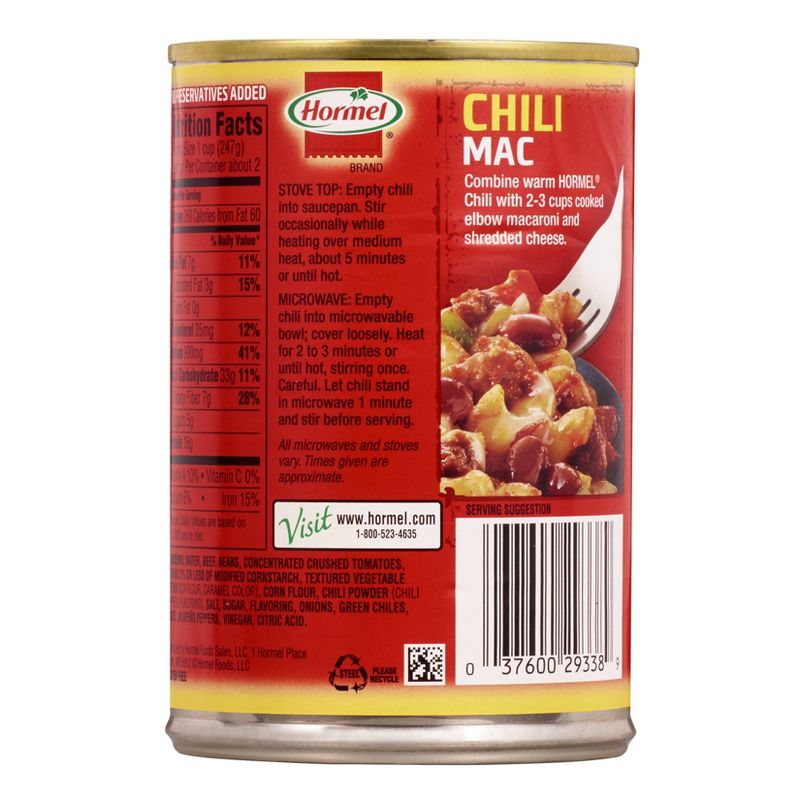 Hormel Chunky with Beans Chili 15oz