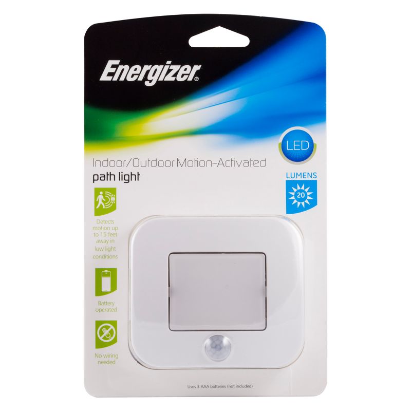 Energizer 38183 Indoor/Outdoor Motion Activated LED Path Nightlights