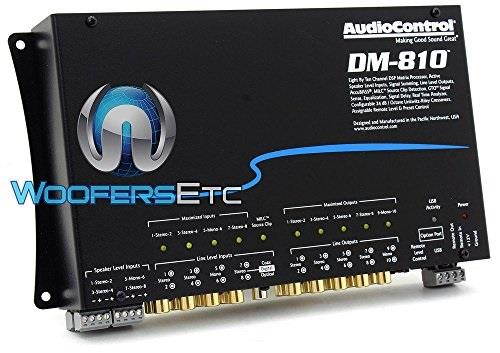 AudioControl DM-810 8 By 10 Channel Matrix Digital Signal Processor