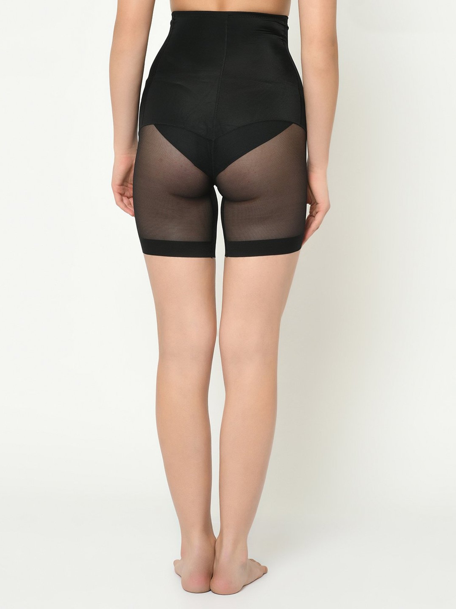 Da Intimo Black Full Coverage Thigh Shaper