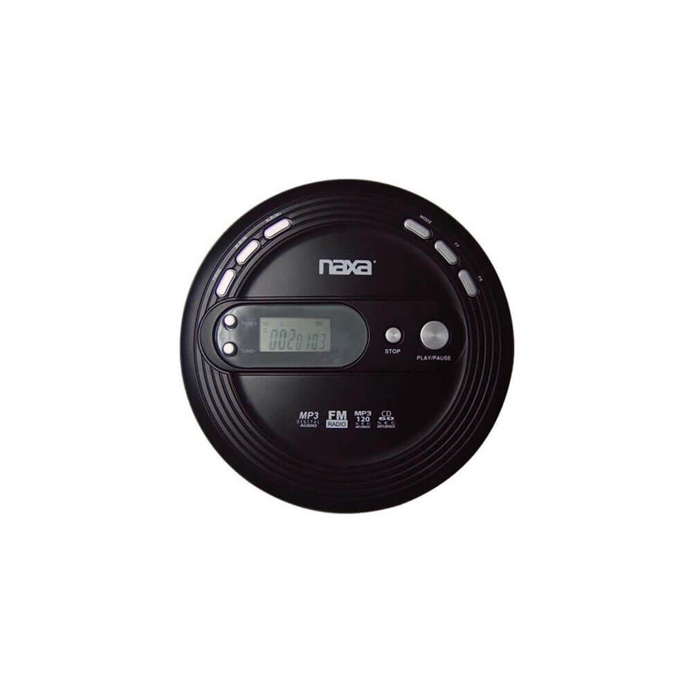 Naxa NPC330 Slim Personal Mp3/CD Player with FM Radio