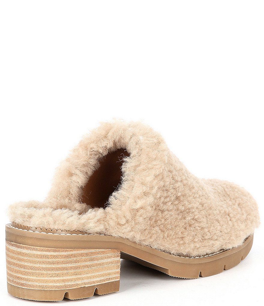 Donald Pliner Sammie Shearling Clogs