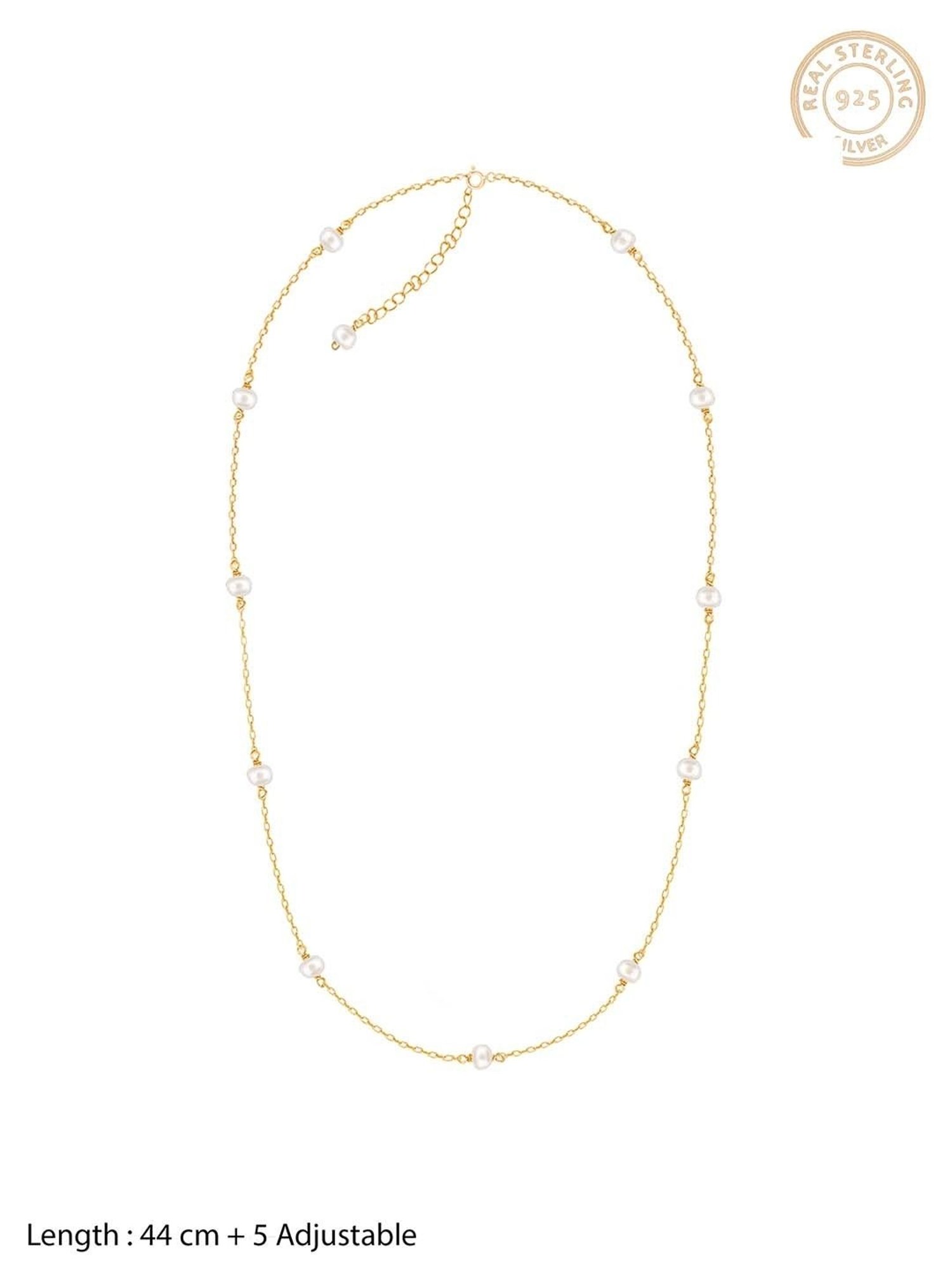 Ornate Jewels 92.5 Sterling Silver Red Ruby Necklace for Women