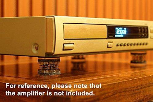 Nobsound 4PCS Spring Anti Vibration Amplifier Feet Speaker Isolation Stand CD Player Pads