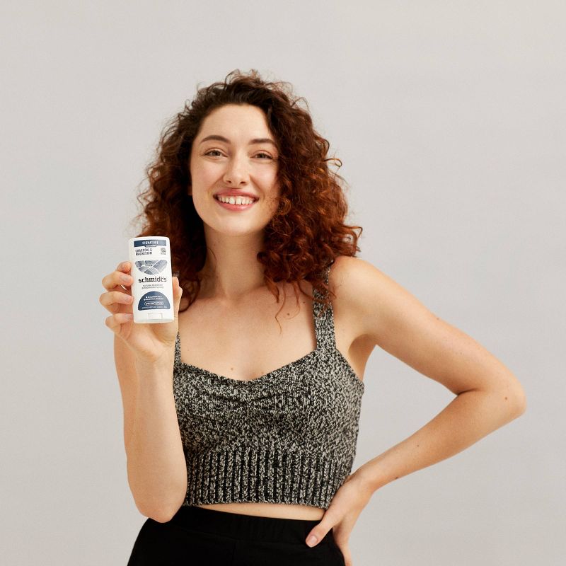 Schmidt's Charcoal + Magnesium Aluminum-Free Natural Deodorant Stick - 2.65oz