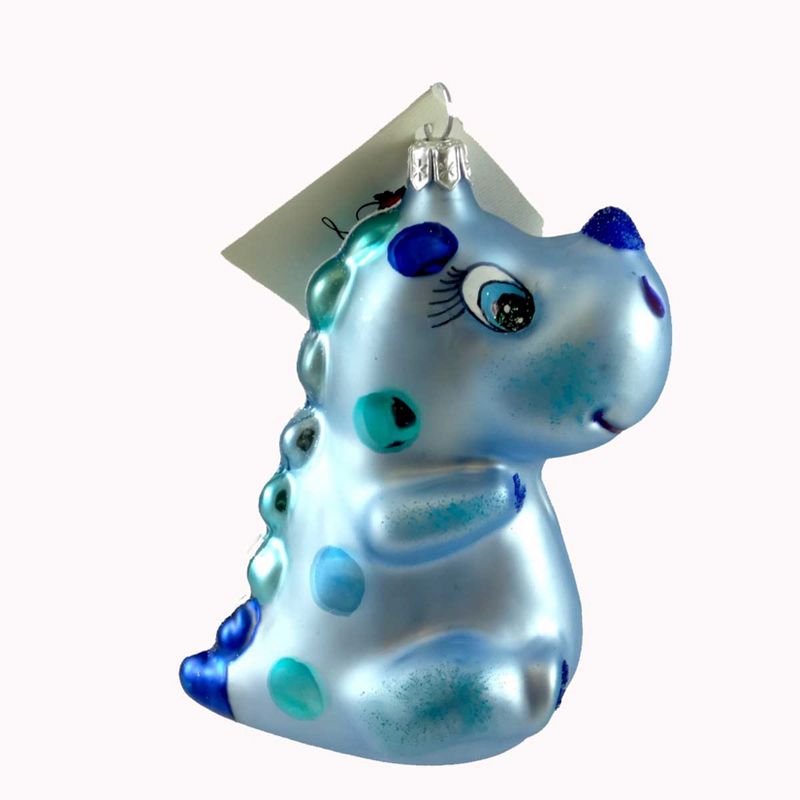 Laved Italian Ornaments Blue Dragon Christmas Friendly  -  Tree Ornaments