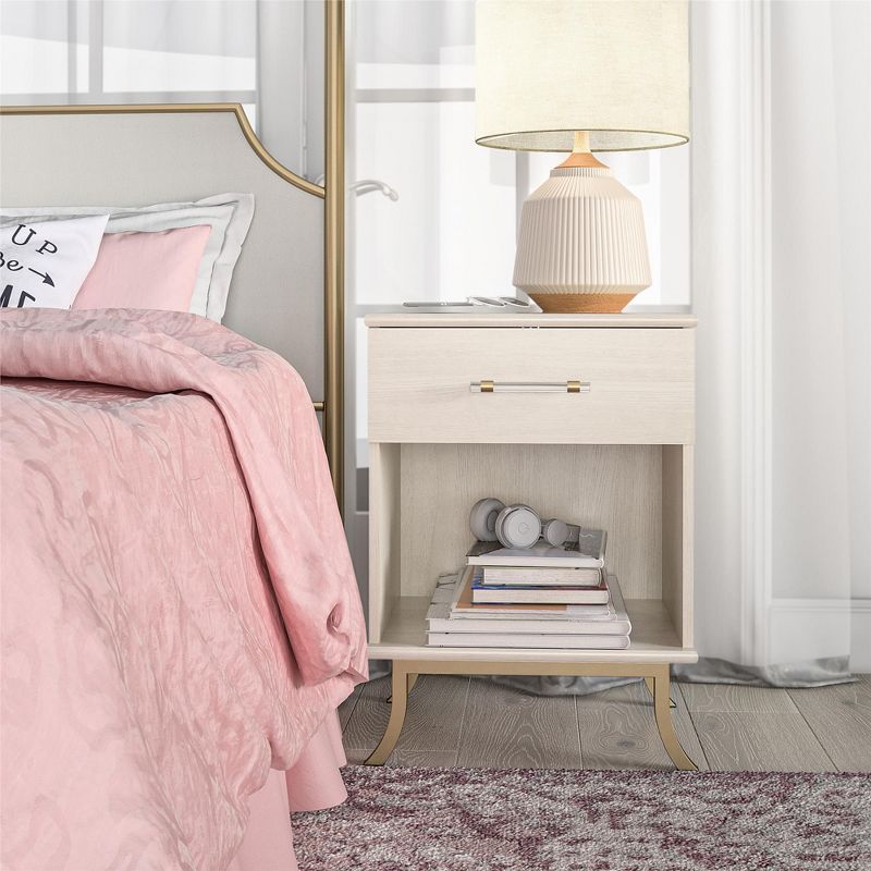 Monarch Hill Clementine White Nightstand