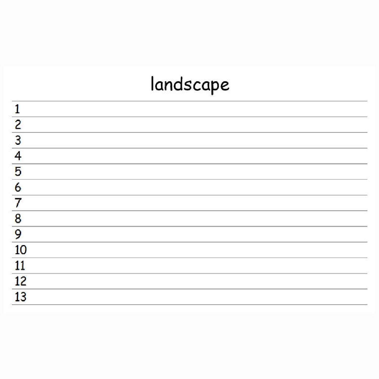 Colonial Cards: 100 Green Parchment 4" x 6" Index Cards, Lined Landscape Format