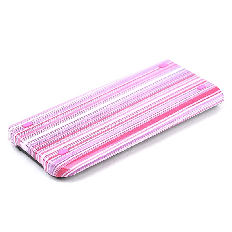 Hard Slide CaseCover for TI Nspire CXCX CAS Graphing Calculator Pink Stripe