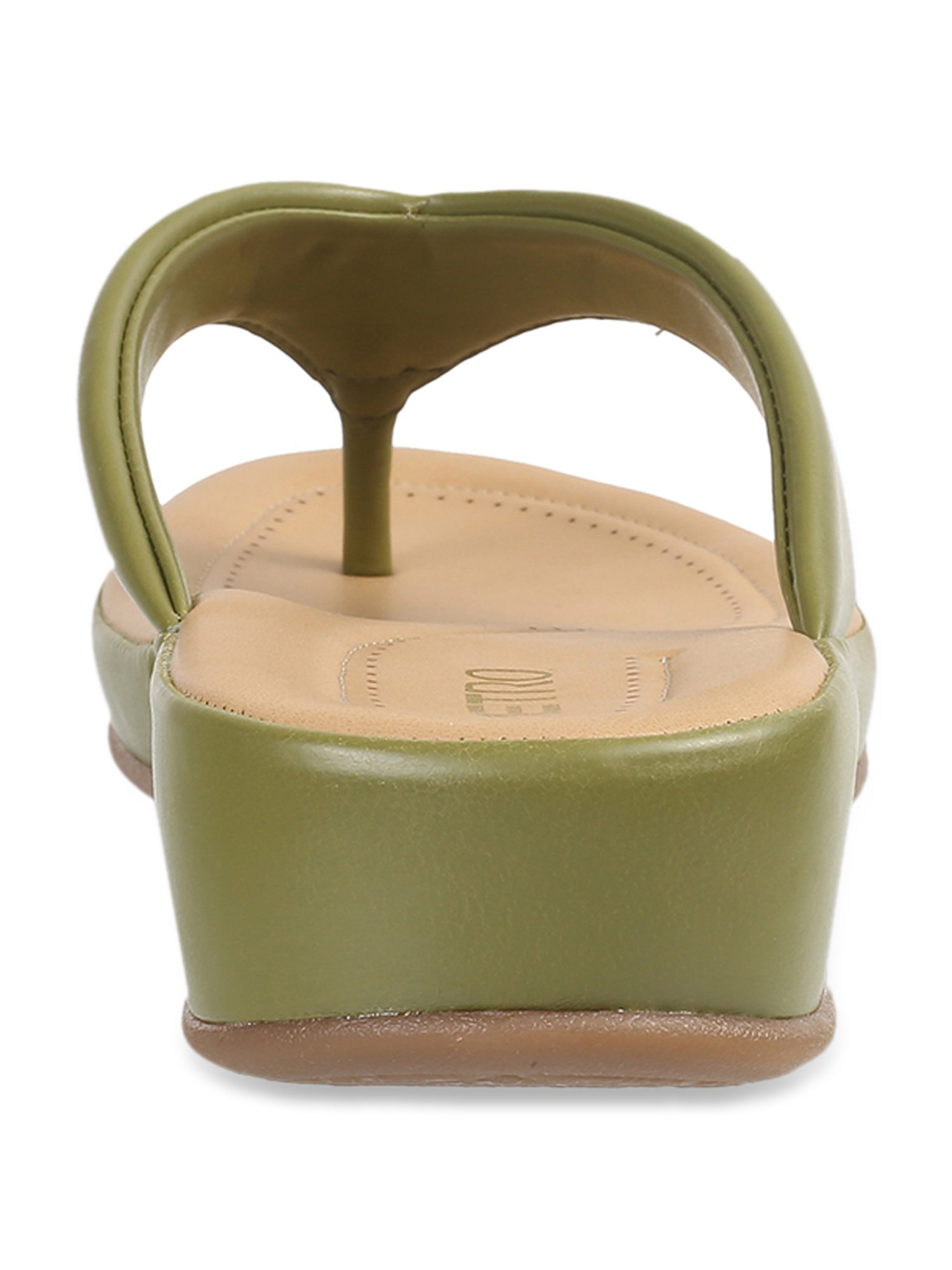 Metro Women's Green Thong Wedges