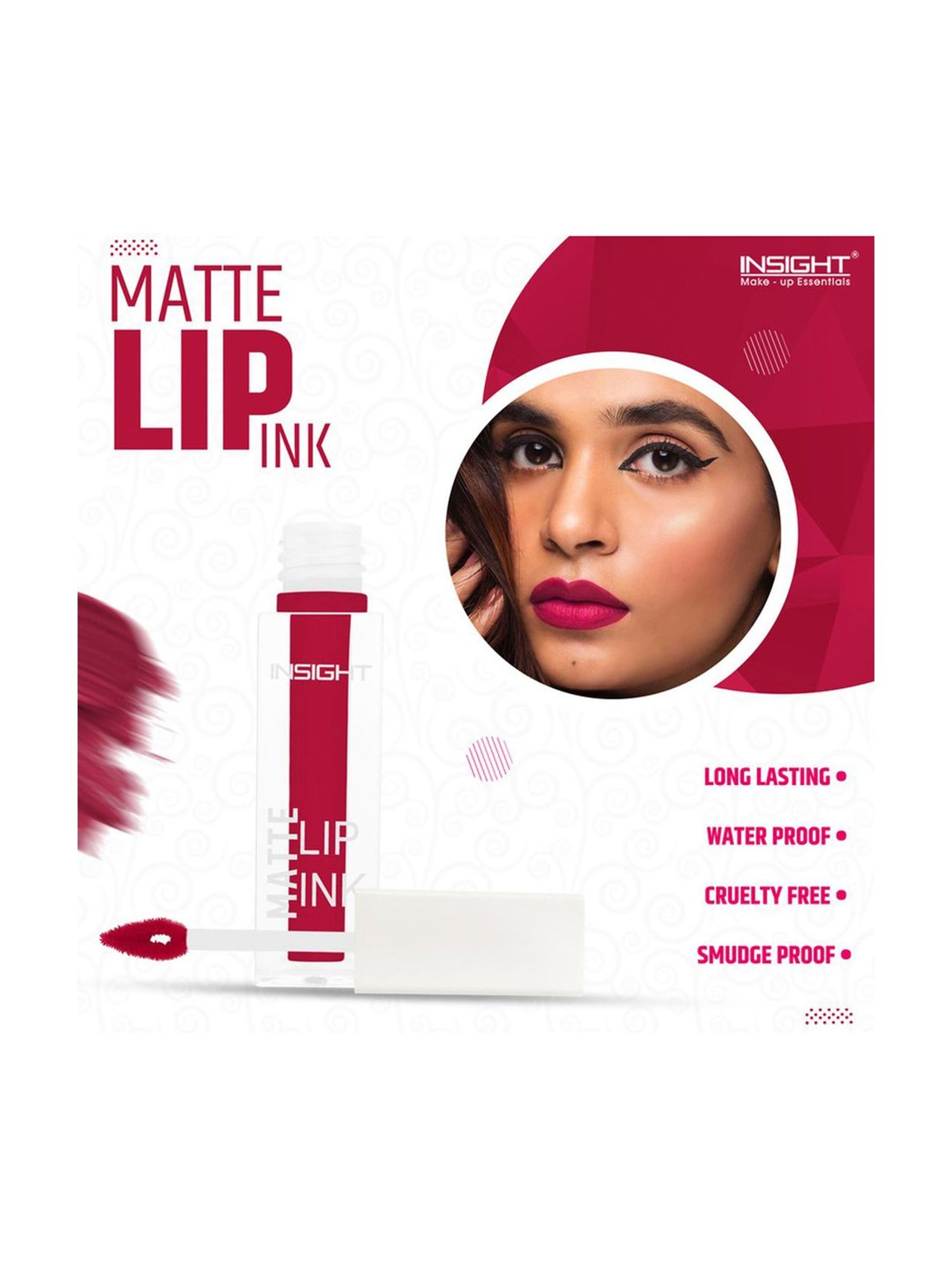 Insight Cosmetics Matte Lip Ink 19-Blood Lust - 4 gm