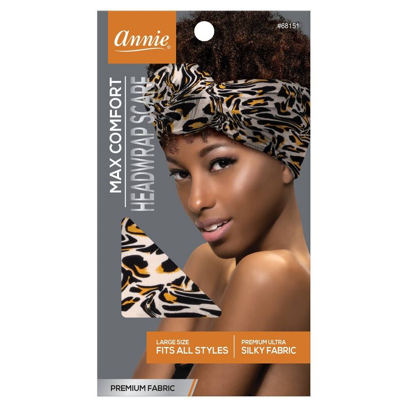 Annie International Headwrap Scarf - Leopard