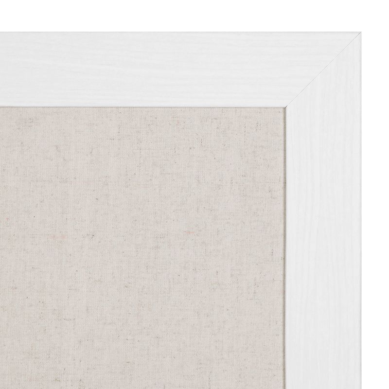 23" x 29" Beatrice Pinboard White - DesignOvation