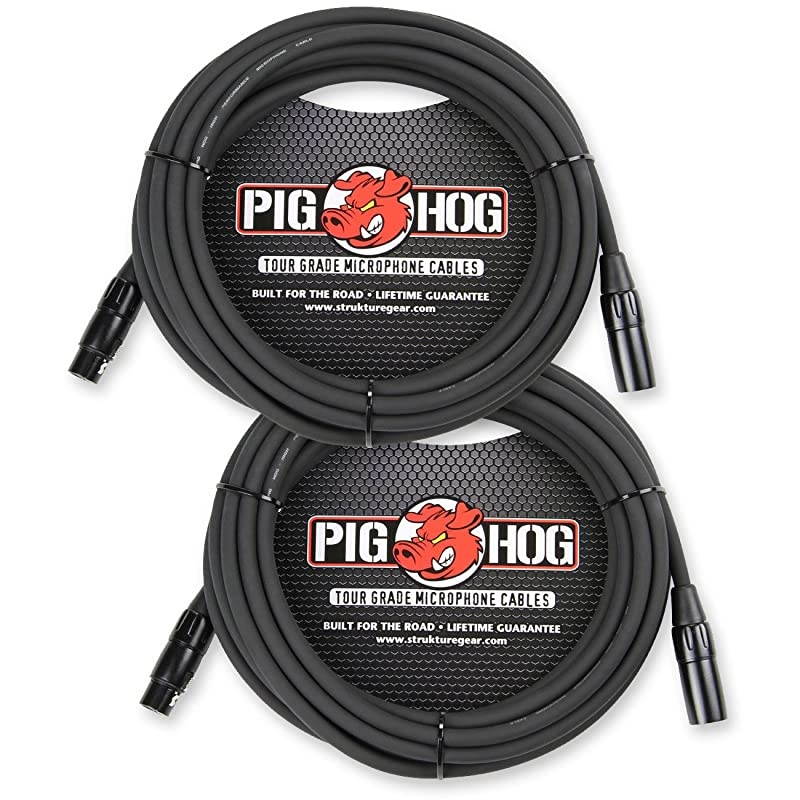 Hog PHM20 20 XLR Cable 2 pack