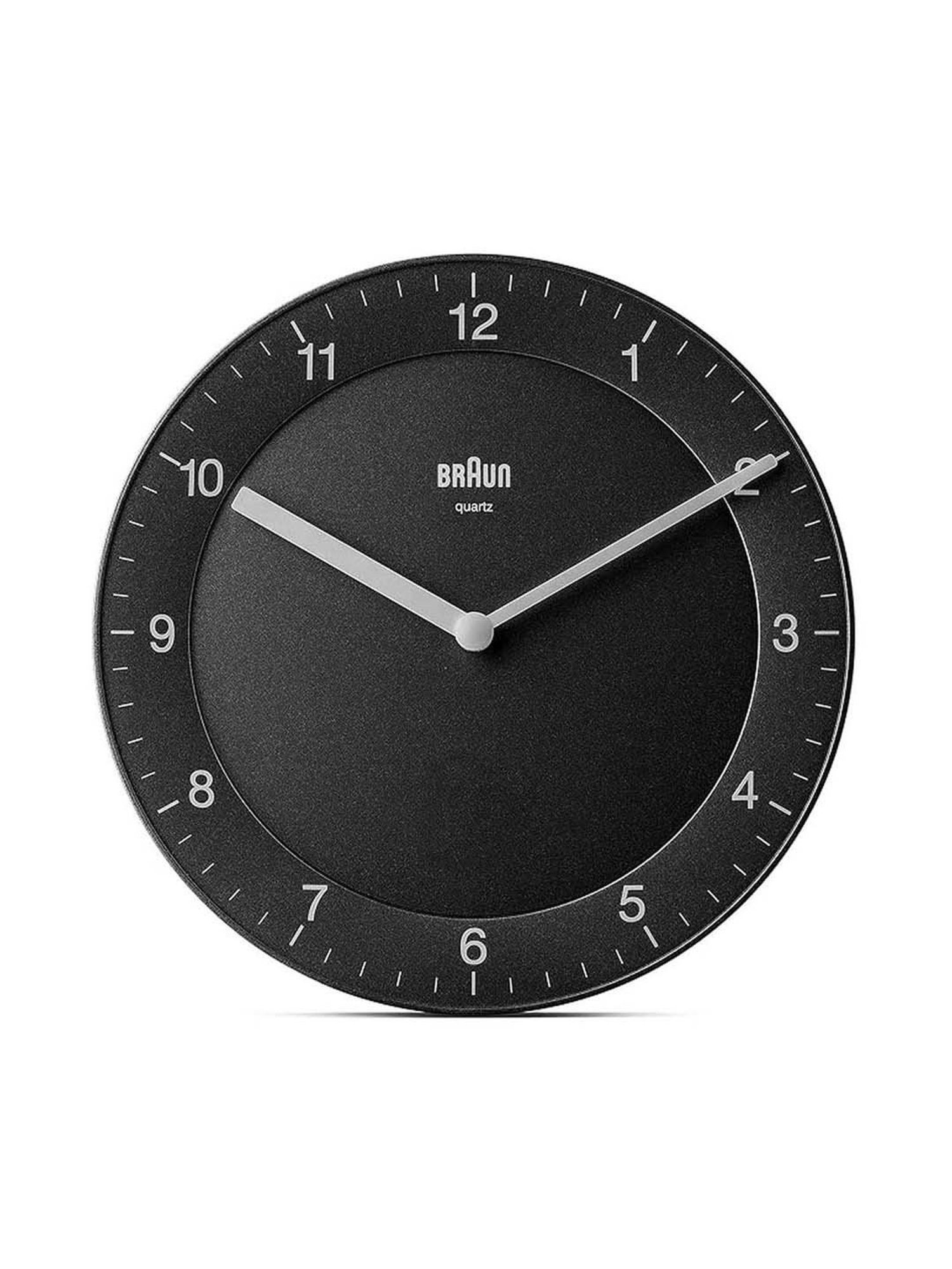 Braun Black Classic Travel Analog Alarm Clock